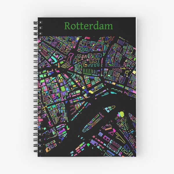 Item preview, Rotterdam City of Colours designed and sold by Data-Driven Map Designs.