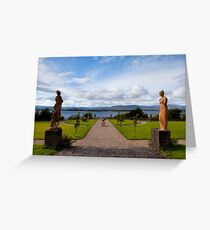 The view from Bantry House Greeting Card