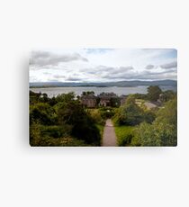 Bantry House and Bay Metal Print