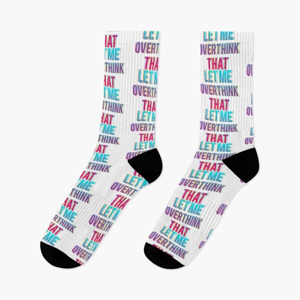 Item preview, Let me overthink that designed and sold by mensijazavcevic.