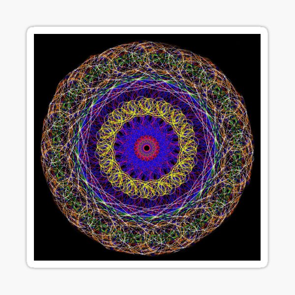 Mandala art Sticker