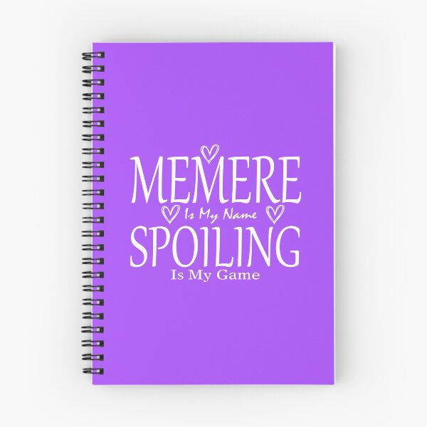 Item preview, Memere Is My Name Spoiling Is My Game: Funny Quotes Grandma Gift Idea. designed and sold by cutitoutsir.