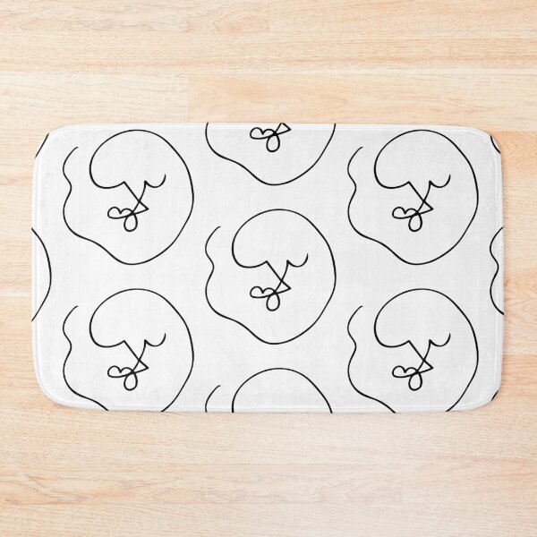 Item preview, Single Line Art Wavy Abstract Face  designed and sold by Kristen Lucero.