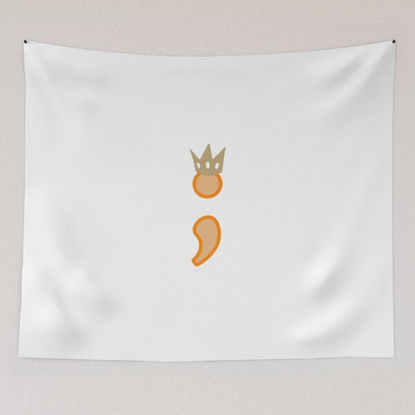 Item preview, Semicolon with a crown designed and sold by morganmaterni.