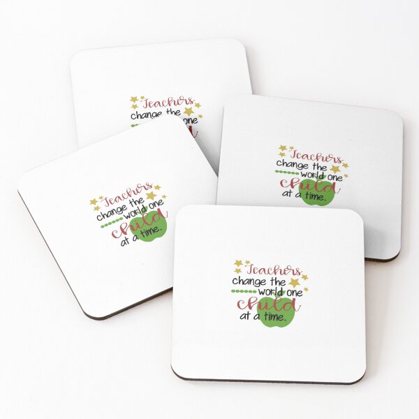 Item preview, Teachers Change The World One Child at A Time Gift  designed and sold by PupnkittyMania ⭐⭐⭐⭐⭐.