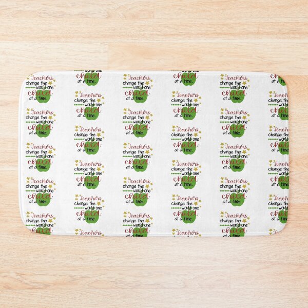 Item preview, Teachers Change The World One Child at A Time Gift  designed and sold by PupnkittyMania ⭐⭐⭐⭐⭐.