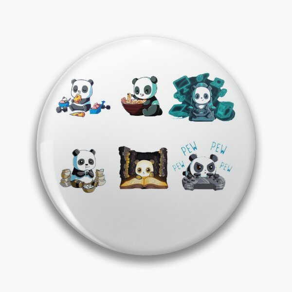 Item preview, Cute panda's  designed and sold by Mukenan.