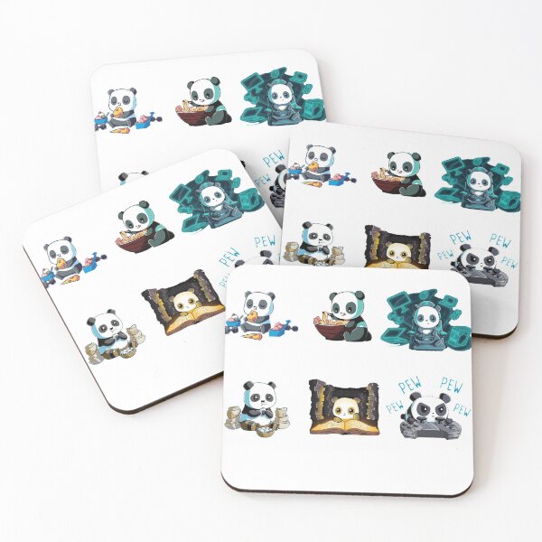 Item preview, Cute panda's  designed and sold by Mukenan.