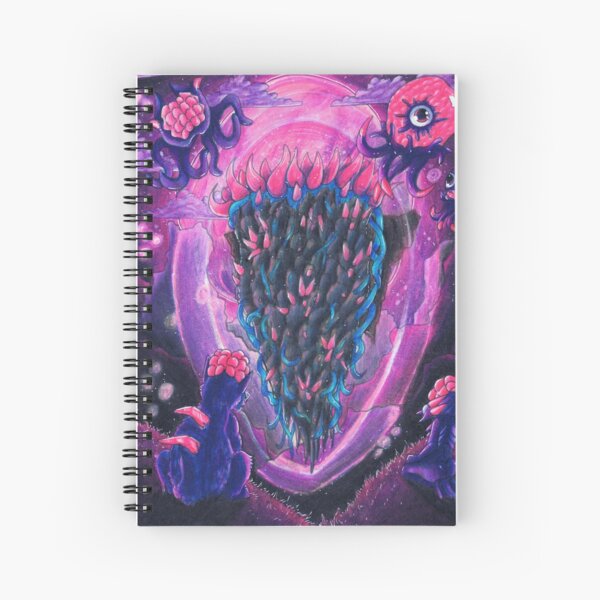 Nebula Pillar- Terraria Spiral Notebook for Sale by Bettypico