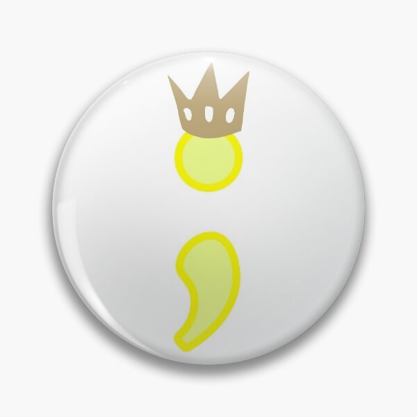 Item preview, Semicolon with a crown designed and sold by morganmaterni.
