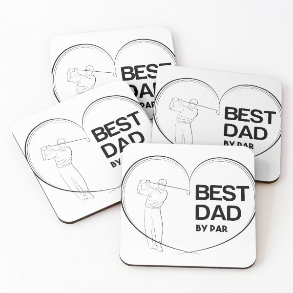Item preview, BEST DAD BY PAR GOLF LOVER designed and sold by GOGdesigns.