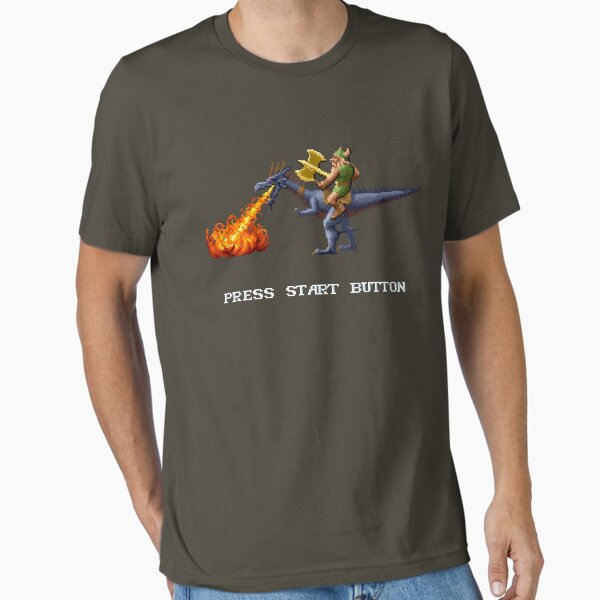 Item preview, Golden Axe Pixel Style- Retro DOS game fan shirt #2 designed and sold by hangman3d.