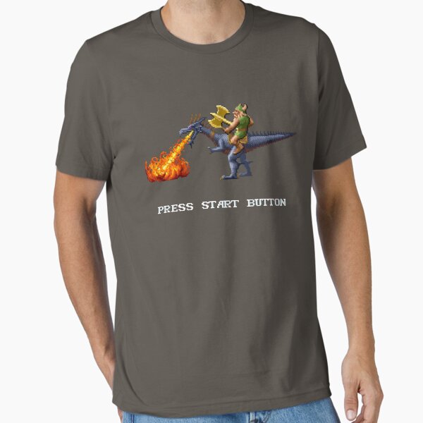 Item preview, Golden Axe Pixel Style- Retro DOS game fan shirt #2 designed and sold by hangman3d.