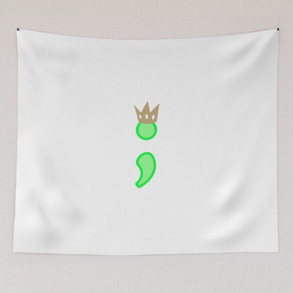 Item preview, Semicolon with a crown designed and sold by morganmaterni.