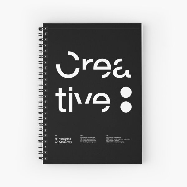 Crea tive : Spiral Notebook