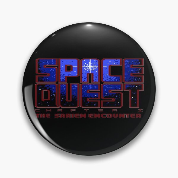 Item preview, Space Quest 1 Pixel Style - Retro DOS game fan print designed and sold by hangman3d.