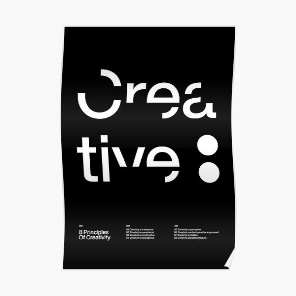 Crea tive : Poster
