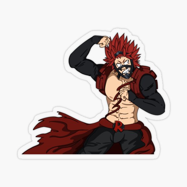 red riot statue