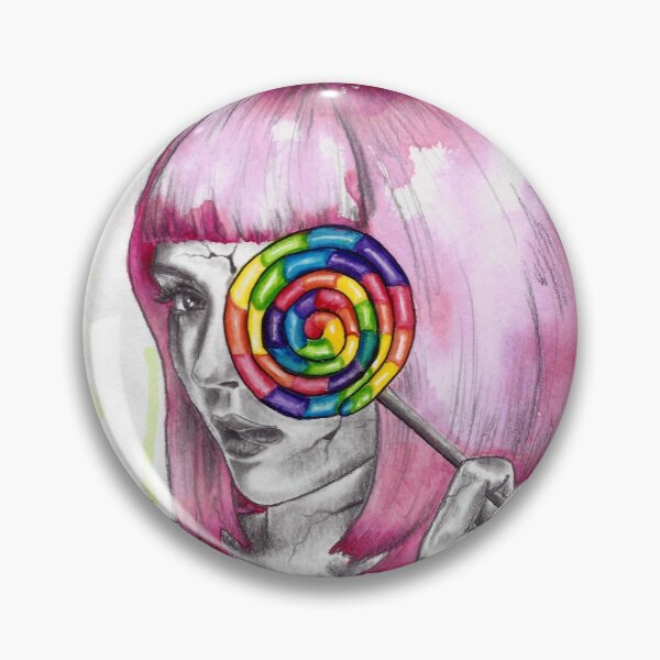 Item preview, Broken Doll Art Lollipop Art Candy Art Portrait Creepy Doll designed and sold by Deanna Davoli.