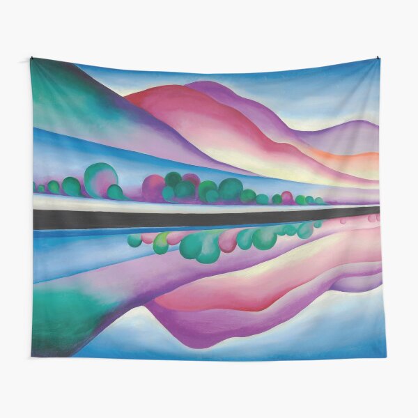 Lake George Reflection Georgia O'Keeffe Tapestry
