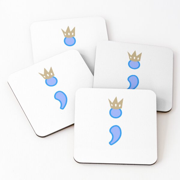 Item preview, Semicolon with a crown designed and sold by morganmaterni.