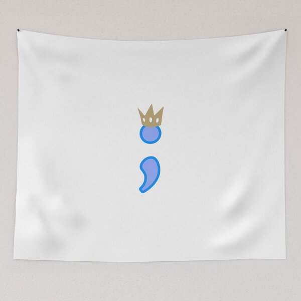 Item preview, Semicolon with a crown designed and sold by morganmaterni.