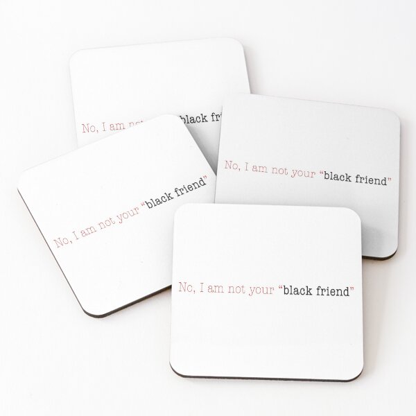 Item preview, STOP USING ME AS YOUR TOKEN BLACK PERSON designed and sold by FatDonut.