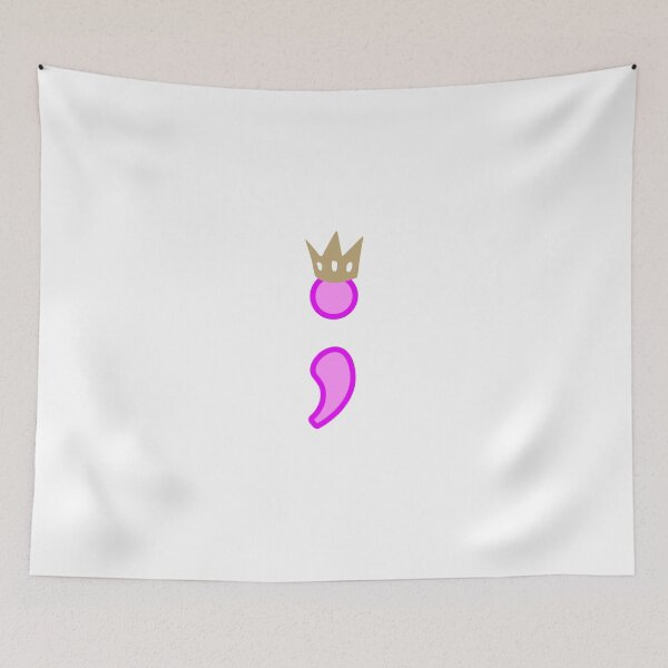 Item preview, Semicolon with a crown designed and sold by morganmaterni.