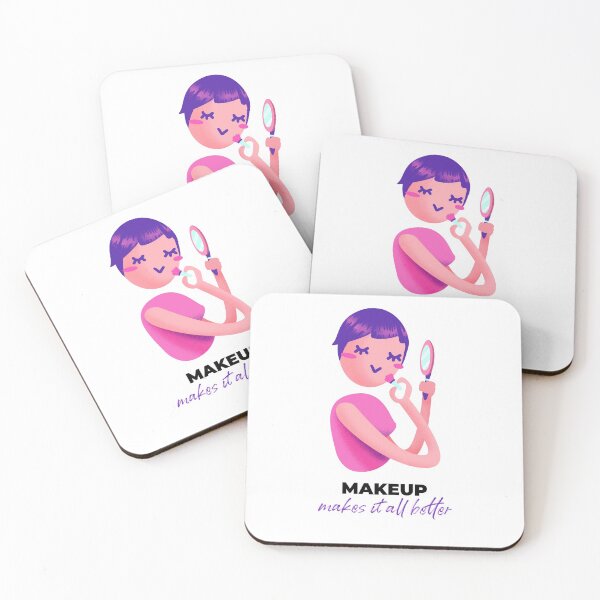 Item preview, Makeup Makes It All Better designed and sold by cityinbloom.