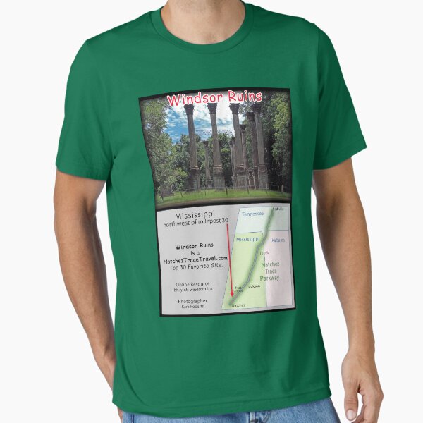 Item preview, Windsor Ruins on the Natchez Trace Parkway. designed and sold by natcheztrace.
