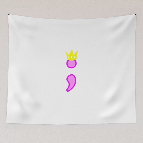 Item preview, Semicolon with a crown designed and sold by morganmaterni.