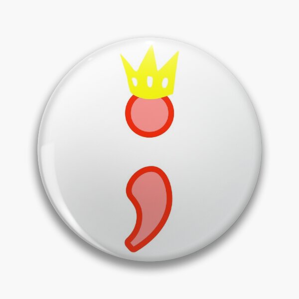 Item preview, Semicolon with a crown designed and sold by morganmaterni.