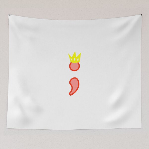 Item preview, Semicolon with a crown designed and sold by morganmaterni.