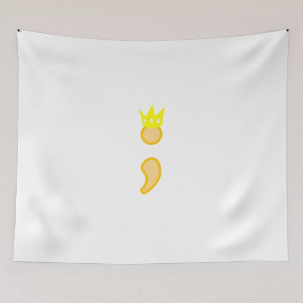 Item preview, Semicolon with a crown designed and sold by morganmaterni.