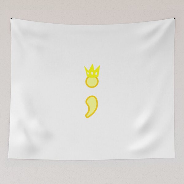 Item preview, Semicolon with a crown designed and sold by morganmaterni.