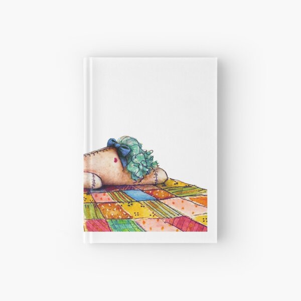 Sleepy Unicorn Hardcover Journal
