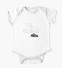 Life is just a game, ps4 camo pad popart 2 One Piece - Short Sleeve
