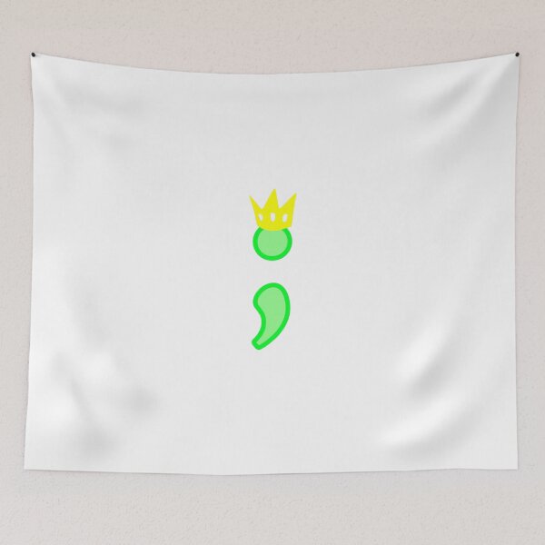 Item preview, Semicolon with a crown designed and sold by morganmaterni.