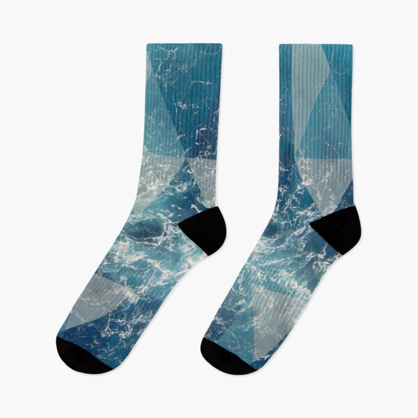 Item preview, Geometric sea designed and sold by CatyArte.