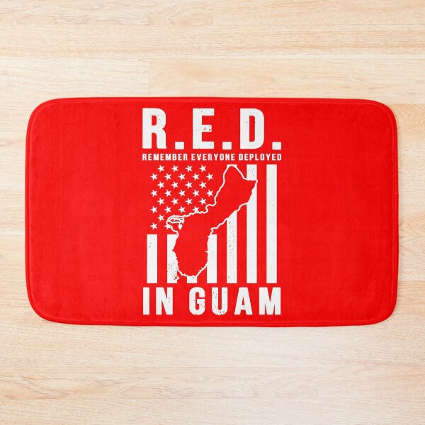 Item preview, RED Friday Remember Everyone Deployed in Guam designed and sold by Gold Wings Tees.