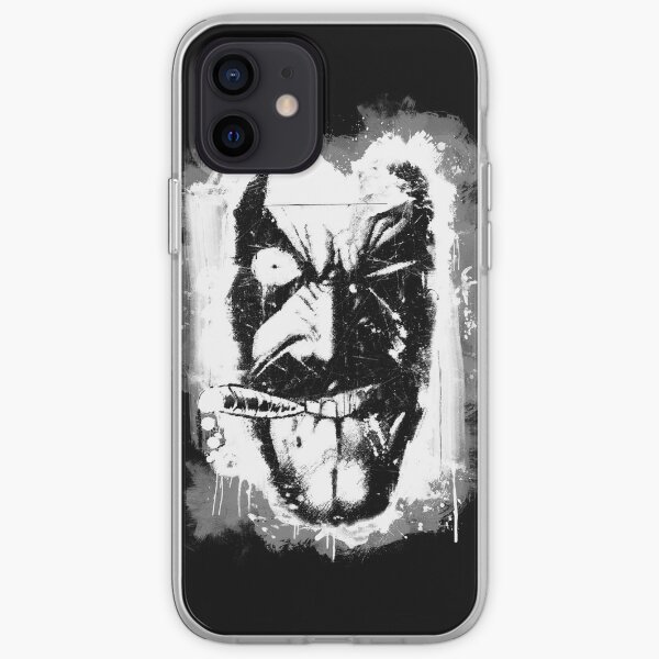 Lobo (w/ Grunge Background) iPhone Soft Case