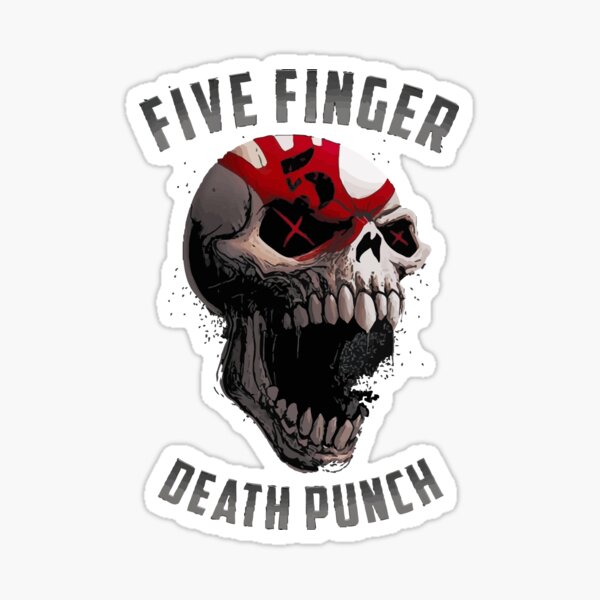 Five Finger Death Punch Stickers | Redbubble