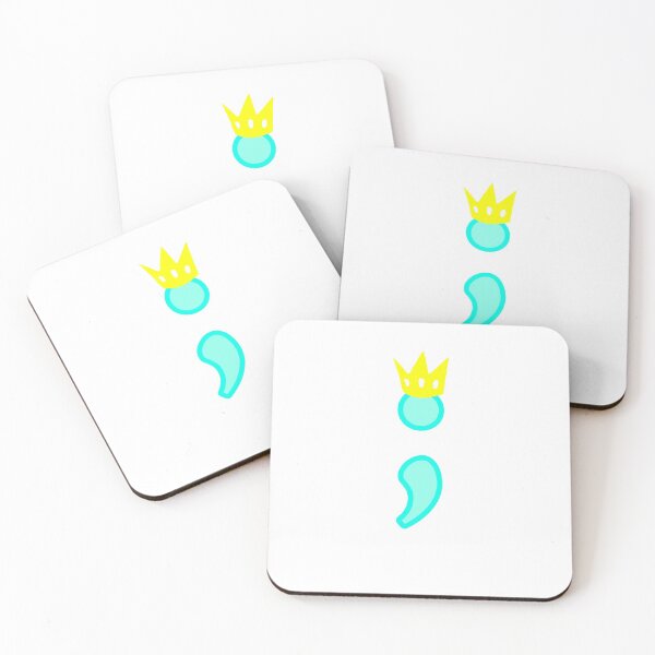 Item preview, Semicolon with a crown designed and sold by morganmaterni.