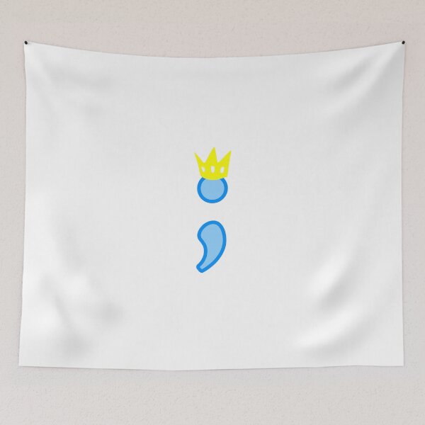 Item preview, Semicolon with a crown designed and sold by morganmaterni.
