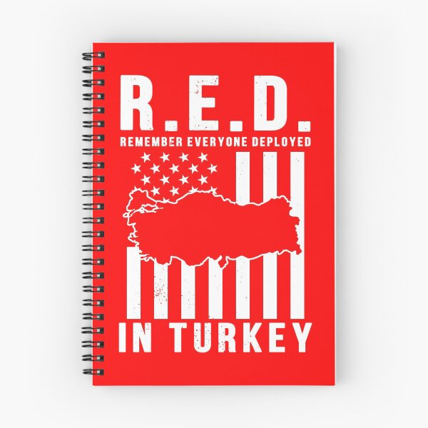 Item preview, RED Friday Remember Everyone Deployed in Turkey designed and sold by Gold Wings Tees.