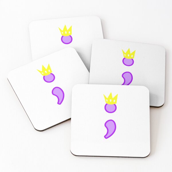 Item preview, Semicolon with a crown designed and sold by morganmaterni.