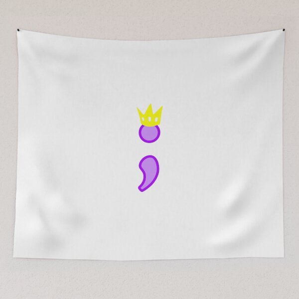 Item preview, Semicolon with a crown designed and sold by morganmaterni.