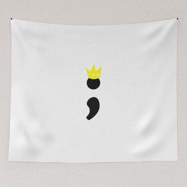 Item preview, Semicolon with a crown designed and sold by morganmaterni.
