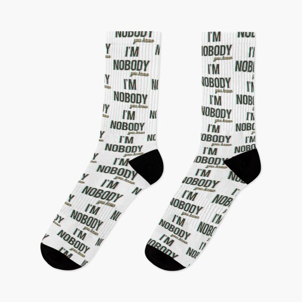 Item preview, I'm nobody, you know. designed and sold by mensijazavcevic.
