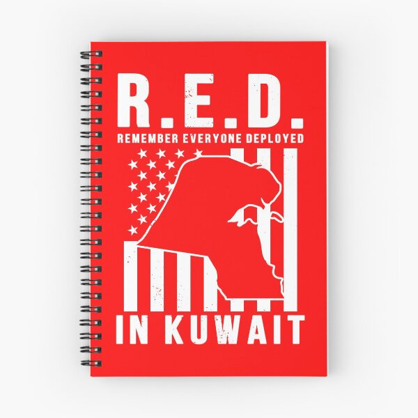 Item preview, RED Friday Remember Everyone Deployed in Kuwait designed and sold by Gold Wings Tees.